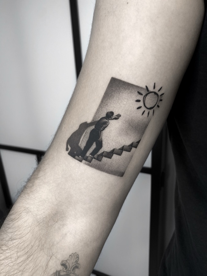 Microrealism tattoo