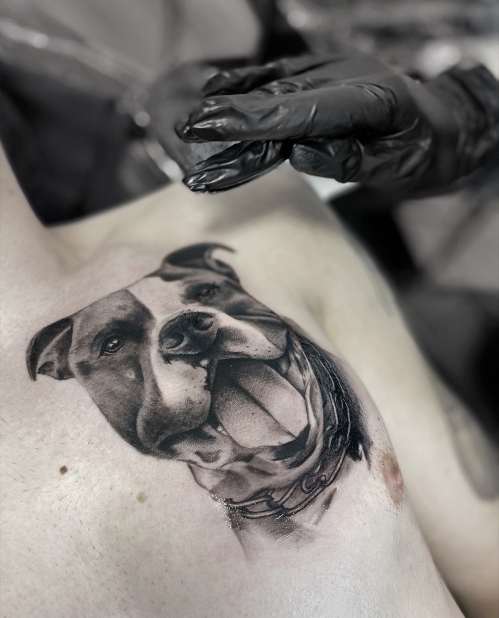 Blackwork tattoo
