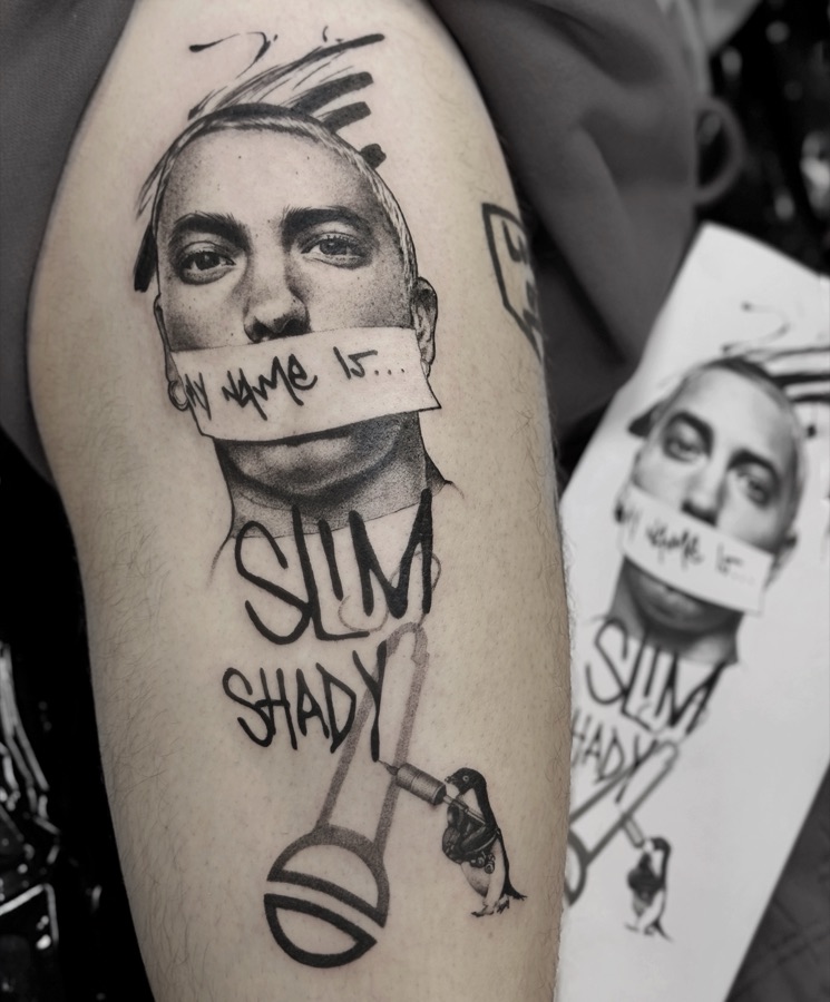 Custom design tattoo